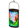 Peaceful Gnome Hand Painted Solar Glass Lantern