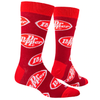 Dr Pepper Socks by Cool Socks Men's - side view