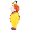 Creepy Clown with Bloody Axe Halloween Ornament - side view