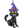 Black Cat Halloween Ornament