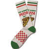 You Wanna Pizza Me Socks (Unisex) by Two Left Feet 