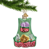 Gardening Apron Glass Ornament by Old World Christmas