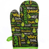 Dr. Seuss Grinch Please Kitchen Textiles (Set of 3) - Oven Mitt View 