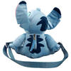 Disney Stitch Plush Crossbody Bag - Back View