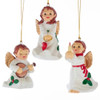 Porcelain Angel Ornaments 