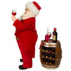 Wine Tasting Santa Fabriché Figure Left Side View