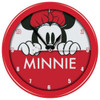 Peeking Minnie Mouse Wall Clock