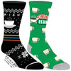 Friends Central Perk 2 Pack of Crew Socks by Bioworld
