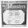 At Home with The Munsters Album LP - Back