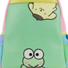 Hello Kitty and Friends Colour Block Mini Backpack by Loungefly- detailed back view