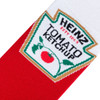  Heinz Ketchup Socks by Cool Socks  - Detailed View