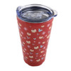 Mickey AOP Print Holiday 20oz Stainless Steel Travel Tumbler - Top view