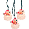 Santa Head Light String Set 