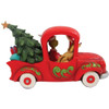 Grinch With Friends in Truck Figure by Jim Shore Right Side View