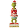 Grinch with Hands Clenched Jim Shore Statue Front View