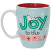 Peanuts Joy To The World Mug Front View