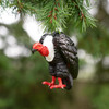 Vulture Glass Christmas Ornament Lifestyle Shot 