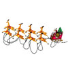 Santa's Reindeer and Sleigh light set