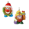 Mr. & Mrs. Potato Head Christmas Ornaments