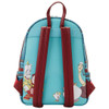Disney Beauty and the Beast Library Fireplace Scene Backpack by Loungefly - Back View