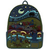 Scooby Doo Psychedelic Monster Chase Glow-in-the-Dark Backpack 
