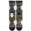 Elvis Faces Sublimated Crew Socks - Packaging