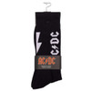 AC/DC Lightining Strikes Crew Socks