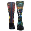  Aerosmith Let Rock Rule Sublimated Crew Socks - front and back view