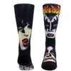 Kiss Painted Faces Sublimated Crew Socks