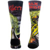  Iron Maiden Killers Sublimated Crew Socks - front and back view