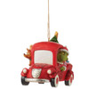 Grinch in Red Truck Ornament By Jim Shore