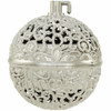  Chirping Bird Silver Ball Ornament with Motion Detector