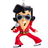  Elvis in Red Jumpsuit Christmas Ornament