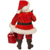 Coca-Cola Santa with Cooler Fabriché Figure - Back View