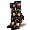 Night Owl Socks for Women by Socksmith