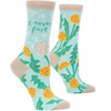 I Never Fart Women's Crew Socks by Blue Q