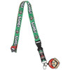 Nintendo Super Mario Bros. Mario and Luigi Lanyard with Mario Head Charm