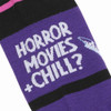 Close up of Horror Movies and Chill Socks