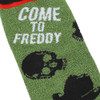 Close up of Freddy socks