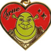 Shrek and Fiona Matching Keychain Set - Shrek