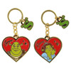 Shrek and Fiona Matching Keychain Set