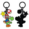 Mario on Yoshi Enamel Keychain