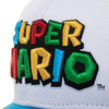 Super Mario Bros Snapback Cap with Embroidered Logo and Patches