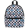 Disney Stitch Black and White Checker Nylon Mini Backpack 