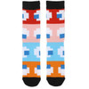 Pac-Man 3-Pair Pack of Crew Socks in Arcade Gift Box by Bioworld