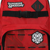 Dungeons and Dragons Dice Logo Skate Strap Backpack