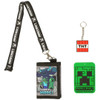 Minecraft Survival Mode Wallet Set with Lanyard and Keychain 
