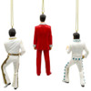 Elvis 5" Resin Figures Christmas Ornaments - Set of 3 - Back View