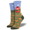 Pumpkin Patch Ladies Socks by Socksmith