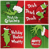 Grinch Holiday Whobilation Coaster Set